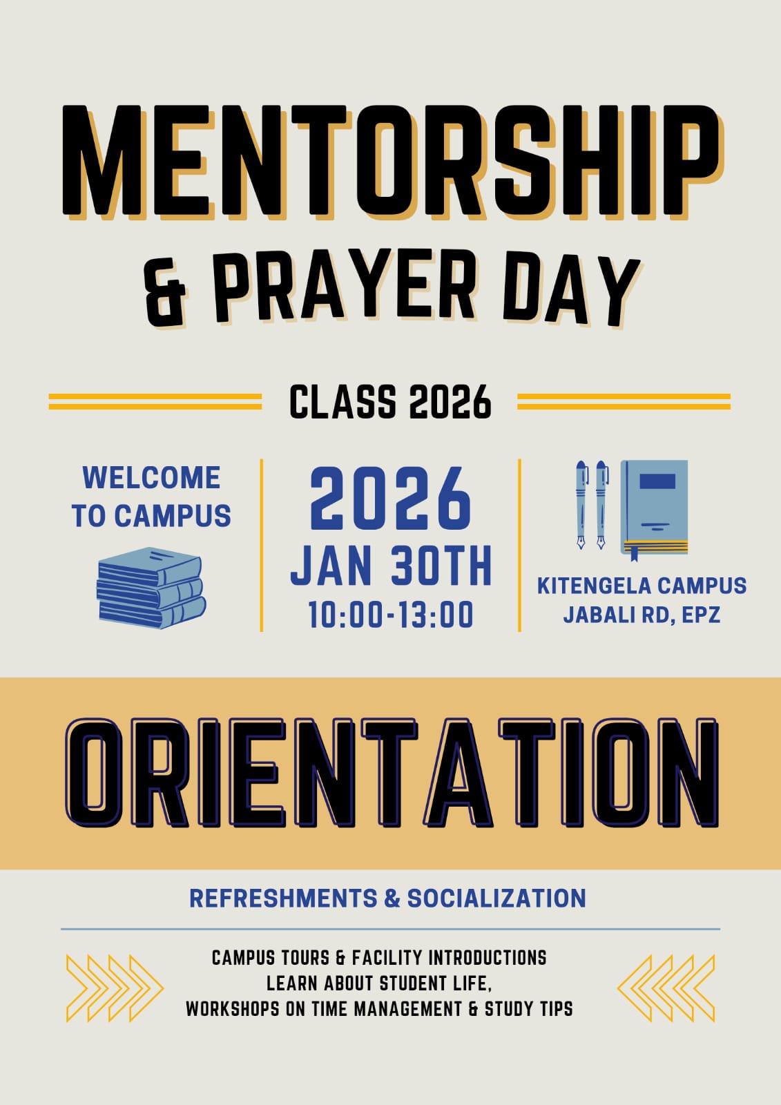 Mentorship & Prayer Day